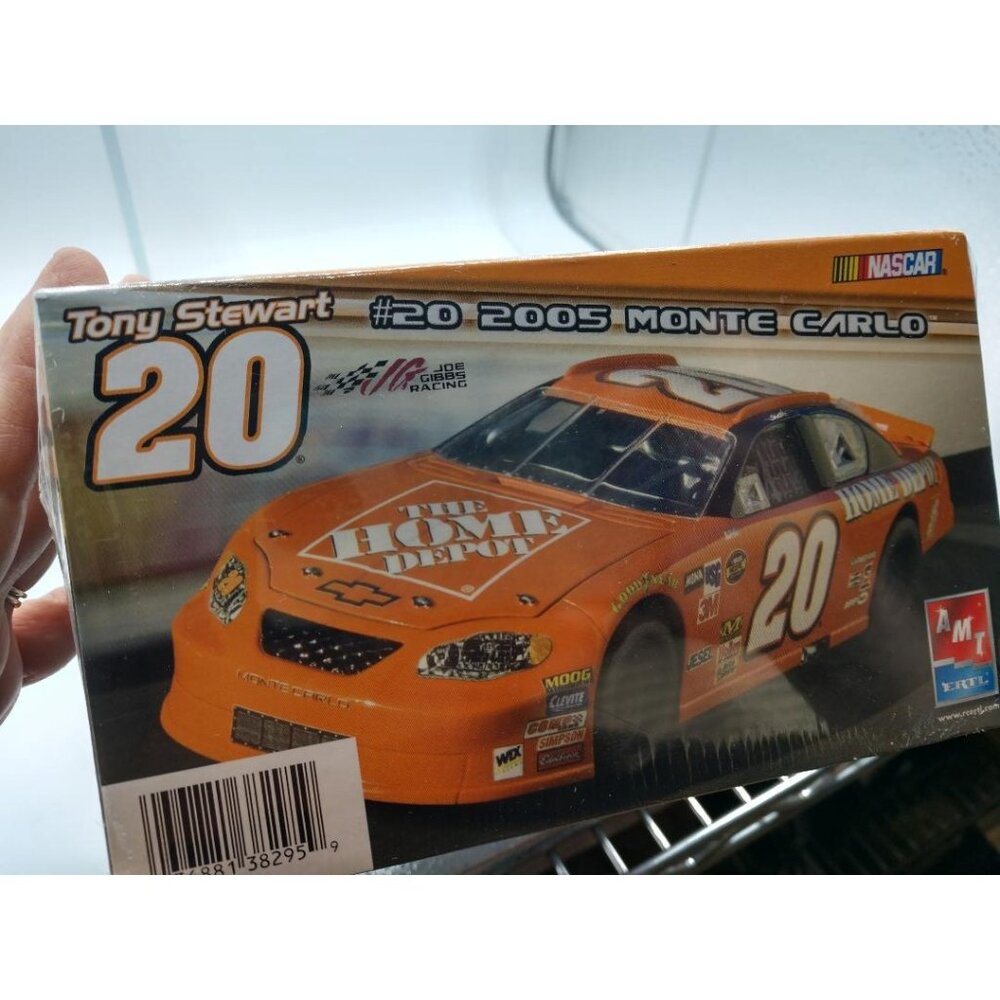 Tony Stewart #20 2005 Monte Carlo NASCAR Model Kit By AMT- Sealed Box
